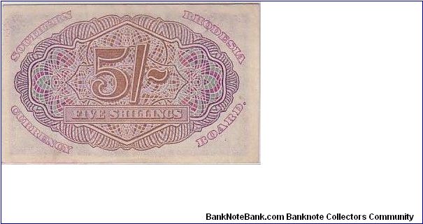 Banknote from Rhodesia year 1943