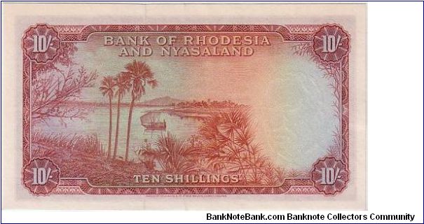 Banknote from Rhodesia year 1961
