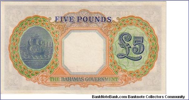 Banknote from Bahamas year 1946