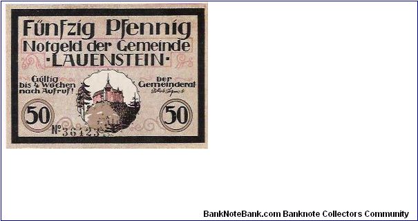 50 PFENNIG

NO: 36423 Banknote