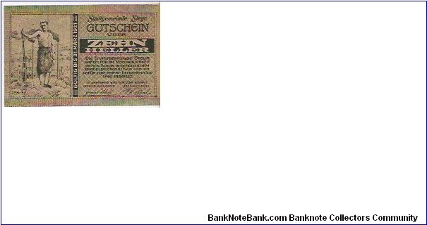 ONE HELLER

31.3.1921 Banknote