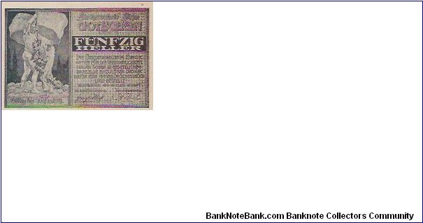 50 HELLER

31.3.1921 Banknote