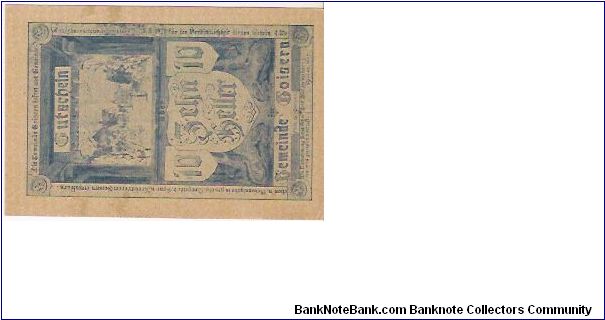 10 HELLER

20.3.1920 Banknote