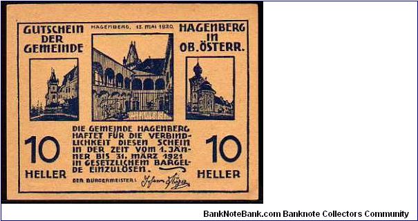 *NOTGELD*__


10 Heller__
Pk NL
 Banknote