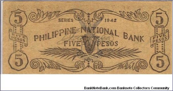 Banknote from Philippines year 1942