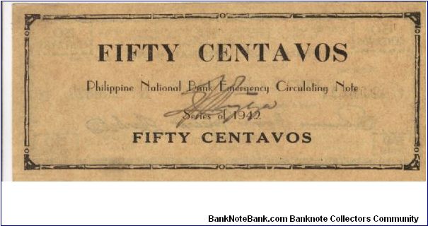 Banknote from Philippines year 1942