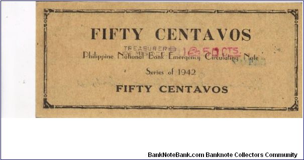 Banknote from Philippines year 1942