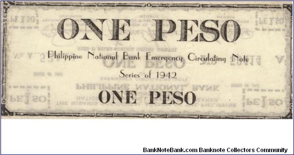 Banknote from Philippines year 1942