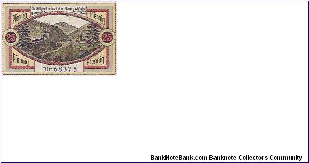 25 PFENNIG

Nr68375 Banknote