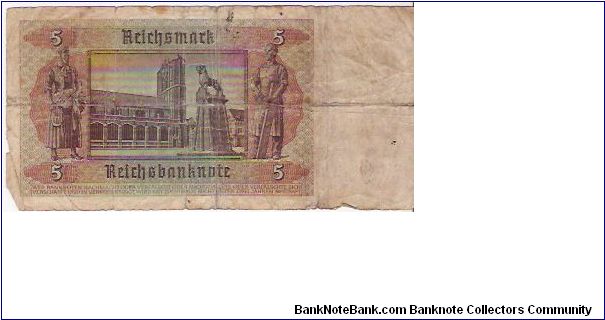 Banknote from Germany year 1942
