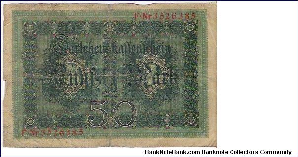Banknote from Germany year 1914
