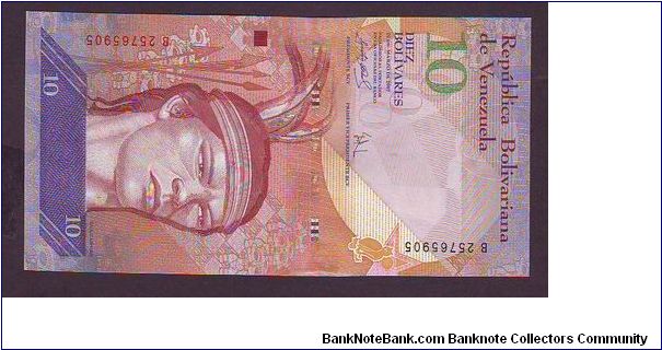 10 boliavers Banknote