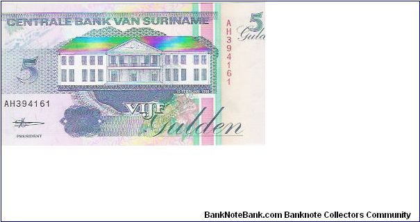 5 GULDEN

AH394161

P # 46 Banknote