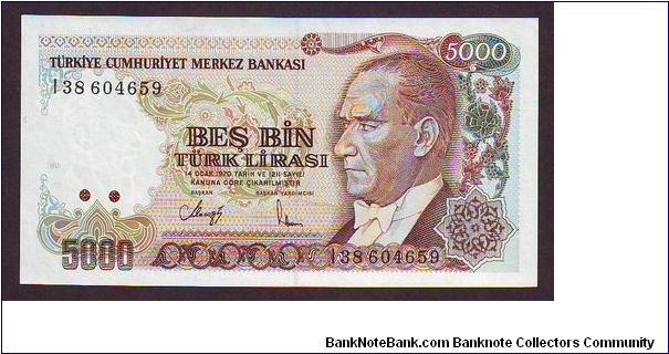 5000 lirasi
x Banknote