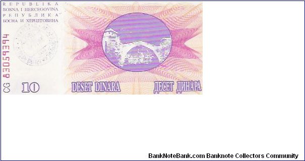 10,000 DINARA

CG  83059394

24.12.1993

P # 53 C Banknote