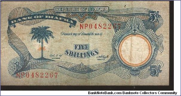 P 1
5 Schillings Banknote
