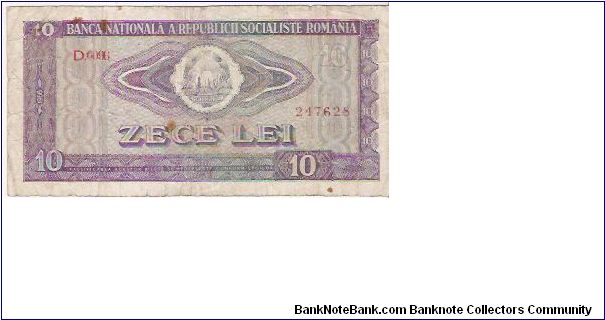 10 LEI

D.60.96   247628

P # 94 A Banknote