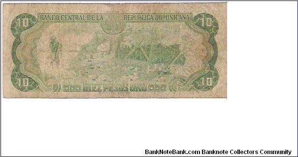 Banknote from Dominican Republic year 1978