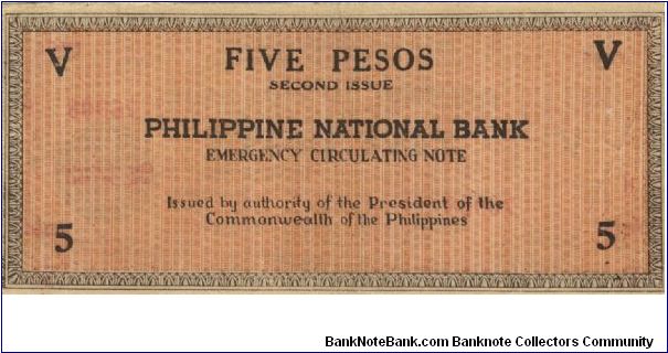 Banknote from Philippines year 1941