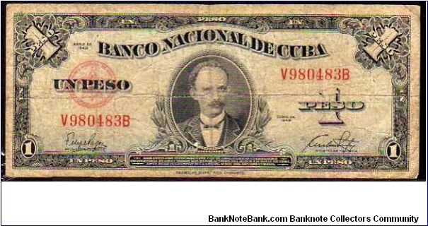 1 Peso__
Pk 77 Banknote