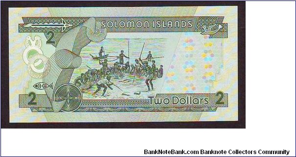 Banknote from Solomon Islands year 1997