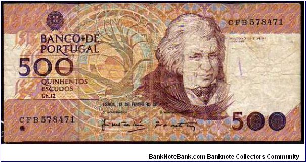 500 Escudos__
Pk 180 g__

13-02-1992
 Banknote