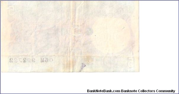 Banknote from India year 1997