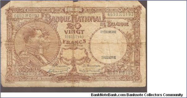 P116
20 Francs Banknote