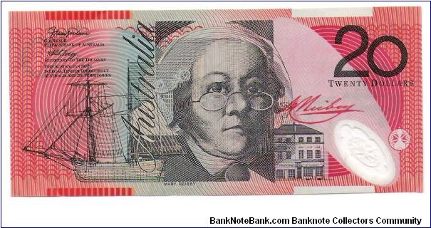 20 dollar note, polymer Banknote