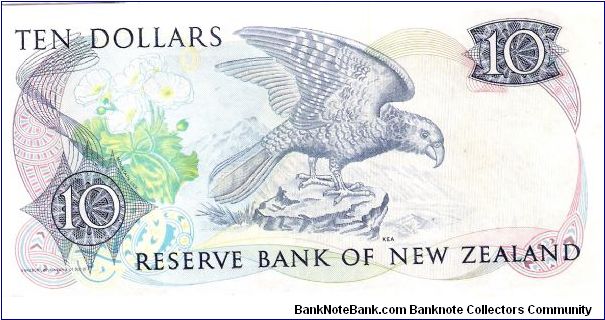 Banknote from New Zealand year 1988