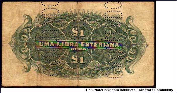 Banknote from Mozambique year 1919