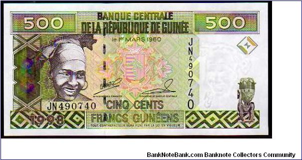 500 Francs__
Pk 36 Banknote