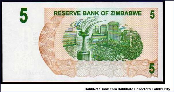 Banknote from Zimbabwe year 2006