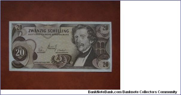 20 shiling ,1967

6.00$us + shippment fees Banknote