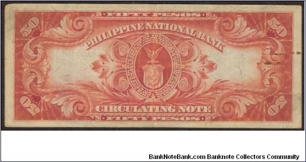 Banknote from Philippines year 1920