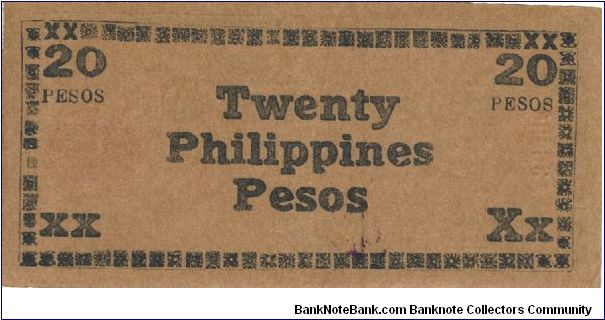 Banknote from Philippines year 1945