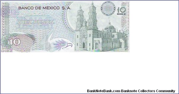 Banknote from Mexico year 1971