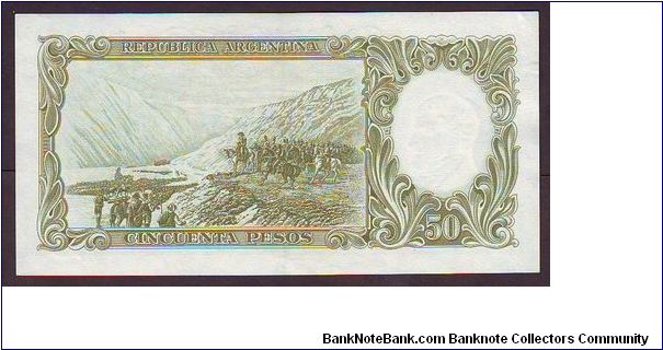 Banknote from Argentina year 1967