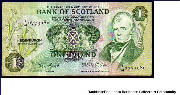 1 Pound __
Pk 111 e
__
1970-1988 __

09-11-1984
 Banknote