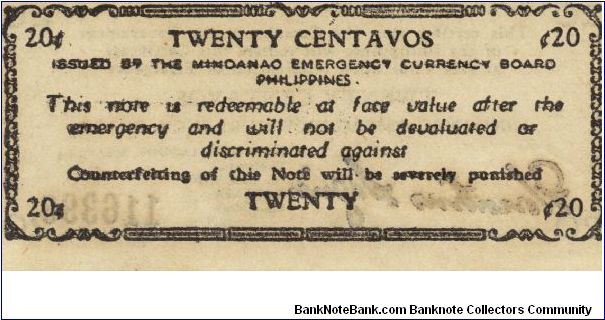 Banknote from Philippines year 1944