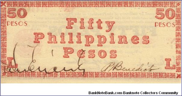 Banknote from Philippines year 1943