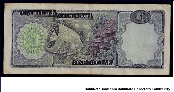 Banknote from Cayman Islands year 1974