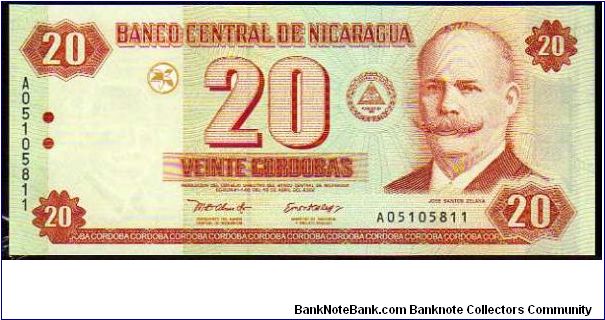 20 Cordobas__
Pk 192__

R.10-04-2002
 Banknote