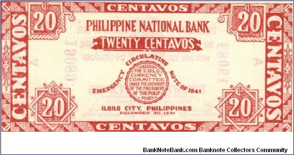 Banknote from Philippines year 1941