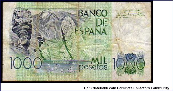 Banknote from Spain year 1979