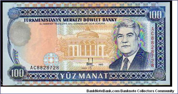 100 Manat__
Pk 6 Banknote