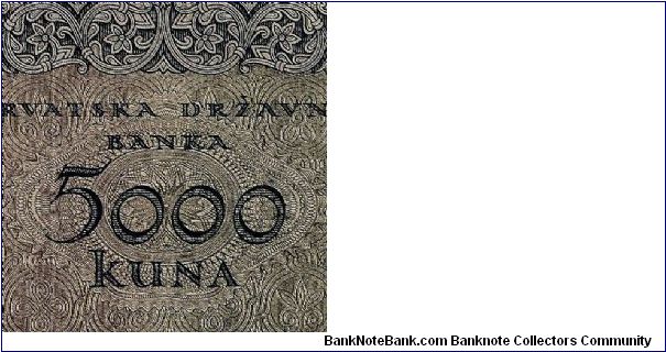 Banknote from Croatia year 1943