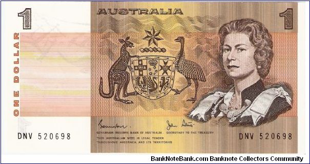 1 dollar; 1983 Banknote