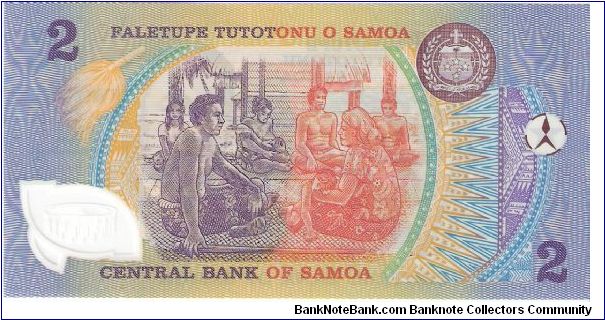 Banknote from Samoa year 2002