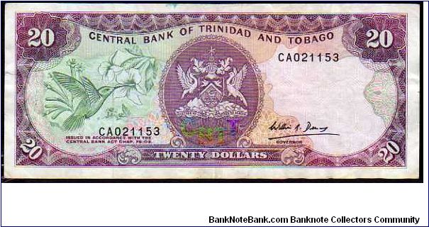 20 Dollars__
Pk 39 a Banknote